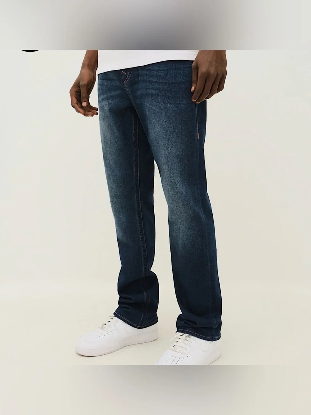 True Religion Geno Big T Flap Pocket Slim Jeans